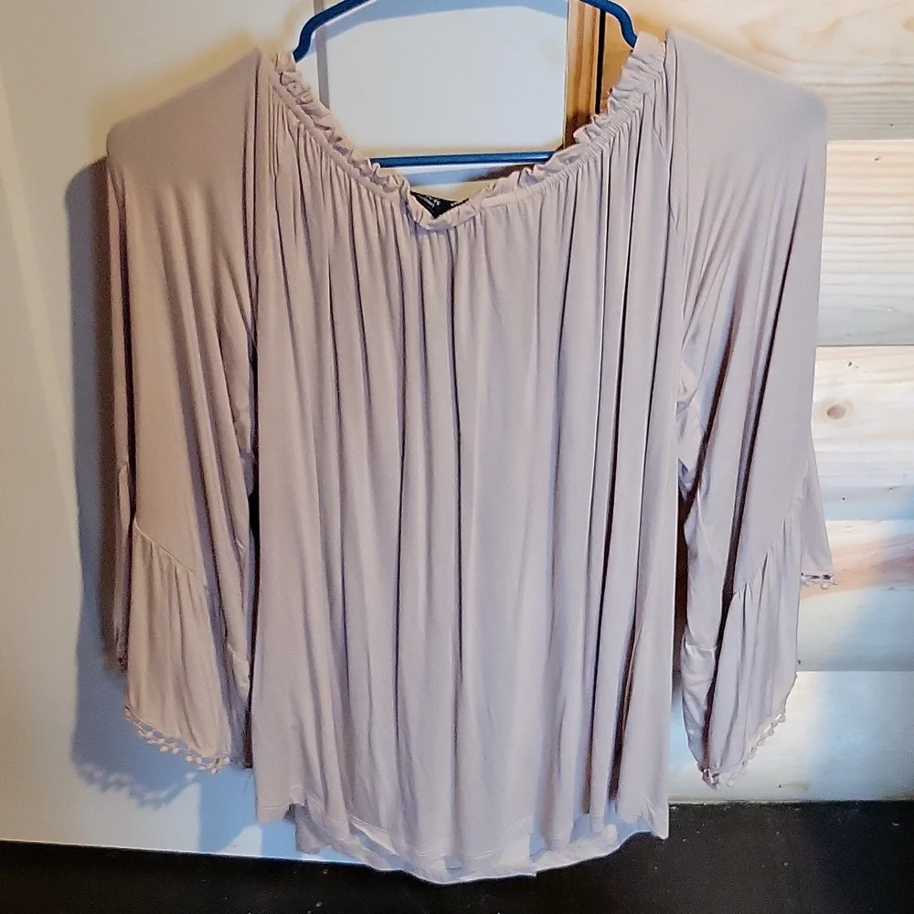 Beige Wrangler Embroidered Shirt - Picture 3 of 3